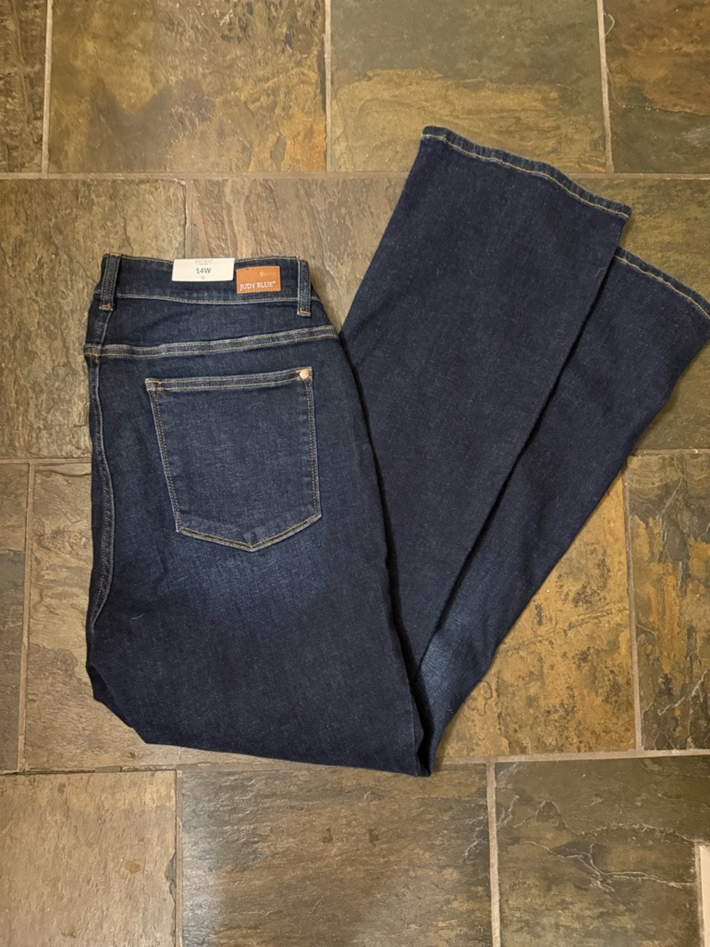 NWT Easy to Style Casual Wear Judy Blue Dark Indigo Bootcut Jeans Rodeo Ready
